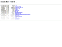 Tablet Screenshot of media.has.com.tr