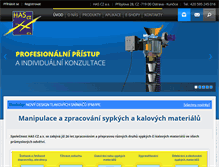 Tablet Screenshot of has.cz